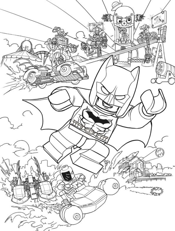 Kids-n-fun.com | 16 coloring pages of Lego Batman Movie